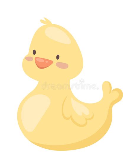 Cartoon Character Duck Stock Vector Illustration Of