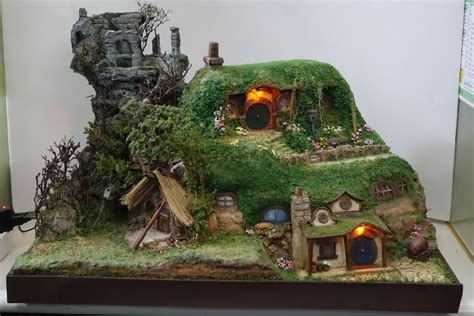 Miniature Hobbit House Handmade Miniature The Hobbit An Unexpected