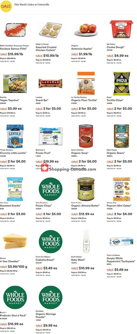 Check it out and save hundreds of dollars! Whole Foods Market Canada, flyer - (Special Offer ...