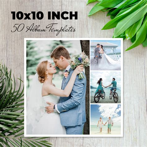 10x10 Inch Photo Album Template By Weddingposing