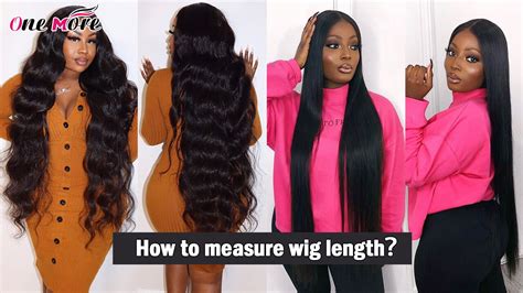 How To Measure Wig Length Correctly Onemorehair