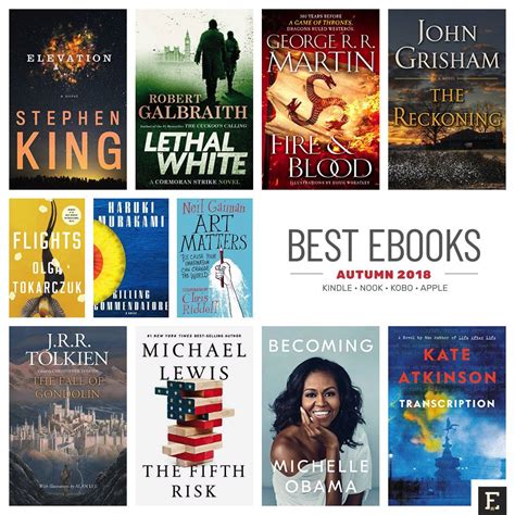 12 Best Fiction And Nonfiction Ebooks To Read In Autumn 2018 Best Non