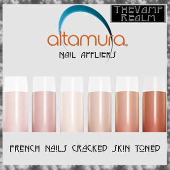 Second Life Marketplace - Altamura french nails cracked ...