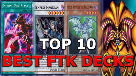 Im a king of games ranked player with experience across multiple card games such as magic the gathering and hearthstone (legend rank). YGOPRO - Top 10 BEST YUGIOH FTK DECKS!!! - YouTube