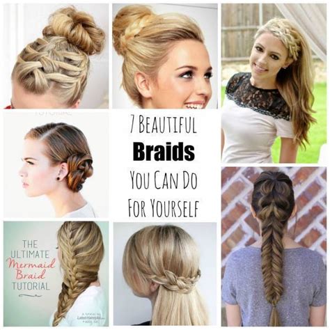 The colored knotless braid hairstyle adds a lot of hep and coolness to the style and exuberates a the highlights make the thin braids look more fashionable. 7 Beautiful Braids You Can Do For Yourself - Bath and Body
