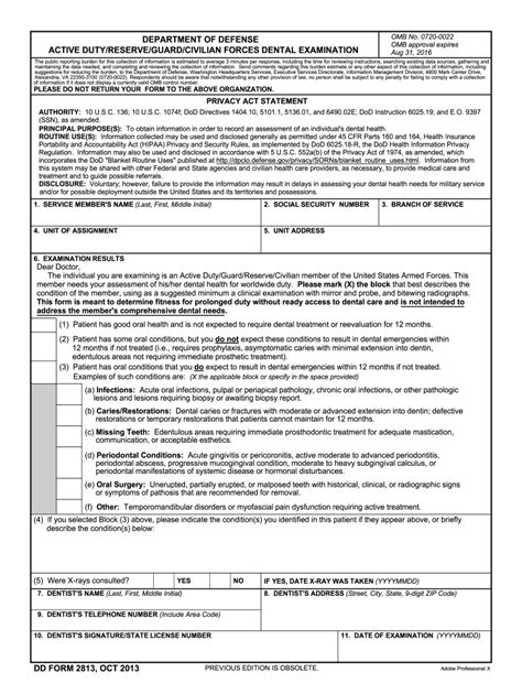 2013 Form Dd 2813 Fill Online Printable Fillable Blank Pdffiller