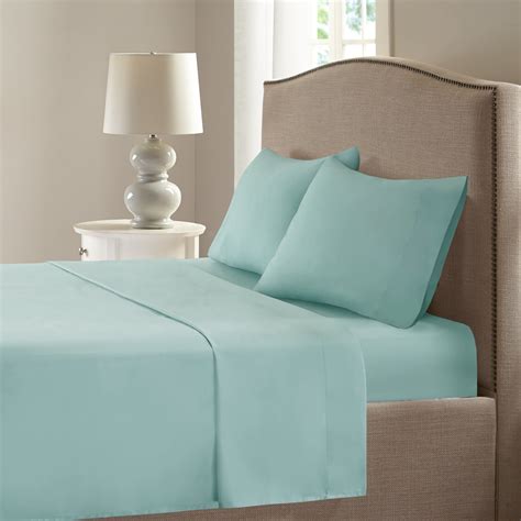 Comfort Spaces Coolmax Moisture Wicking Sheet Set Soft Fade Resistant