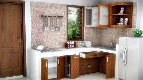 Desain dapur minimalis dengan memanfaatkan ruang kecil bergaya sederhana. 23 Desain Dapur Minimalis Sederhana nan cantik - YouTube