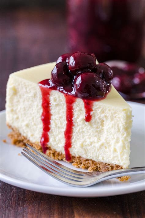 This Classic Cheesecake Is A Tall Ultra Creamy New York Style Cheesecake Baking With The