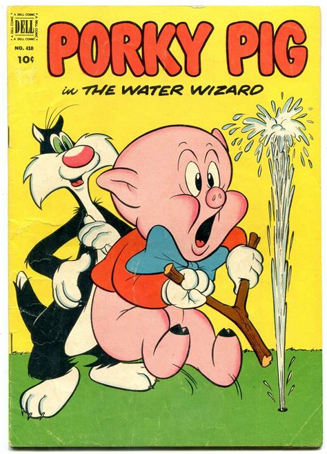 Porky Pig Water Wizard Four Color Comics 410 1952 Vg Comic Books