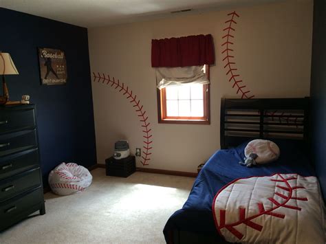 Baseball Bedroom Baseball Bedroom Decor Baseball Themed Bedroom