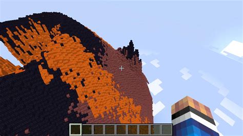 Nether Volcano Minecraft Map