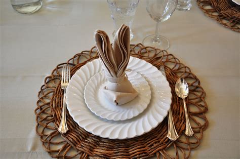 It isn't rocket science, but a properly set table will show you're a thoughtful host or hostess. Serendipity Refined Blog: Simple Easter Dinner Table Setting