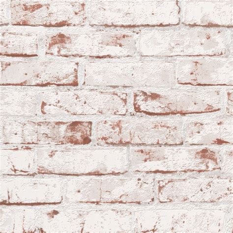 As Creation Painted Brick Wall Stone Faux Effect Embossed
