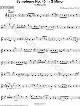 Mozart Symphony 40 Guitar Tab