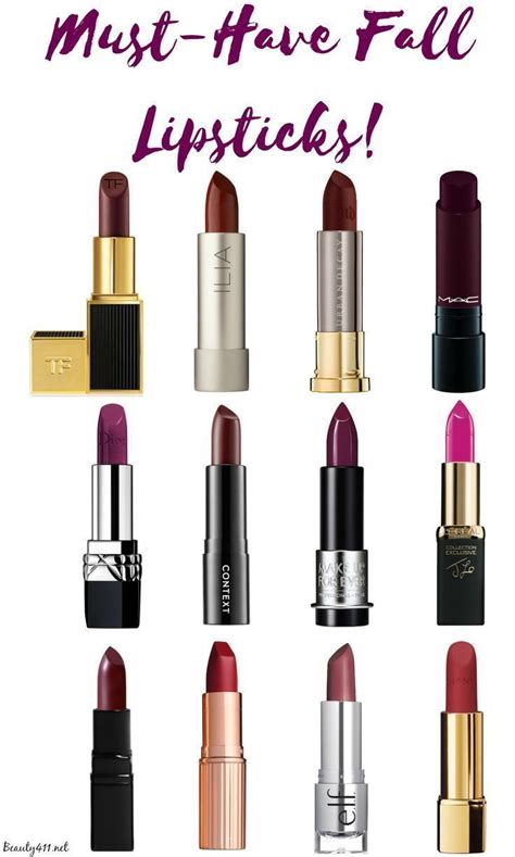 Get Ready For Fall With These Must Have Lipsticks Fall Lipstick