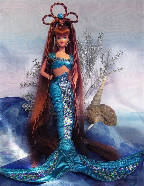 Jewel Hair Mermaid Midge Barbie Collector Mermaid Costume Mermaid