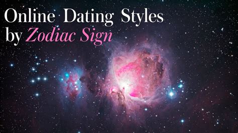 What Your Zodiac Sign Says About Your Online Dating Style Allure