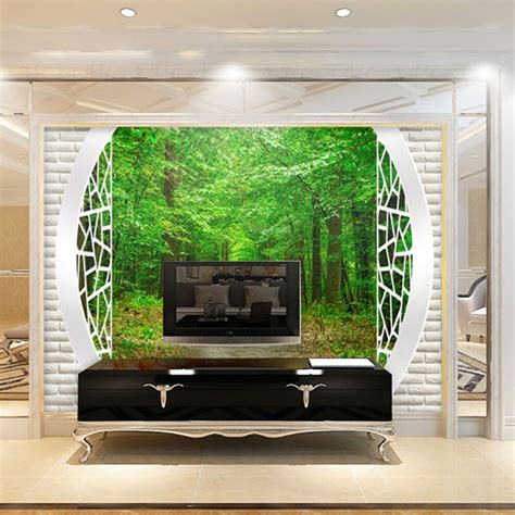 Modern 3d Murals Wallpaper Stickers Living Room Tv Background Home
