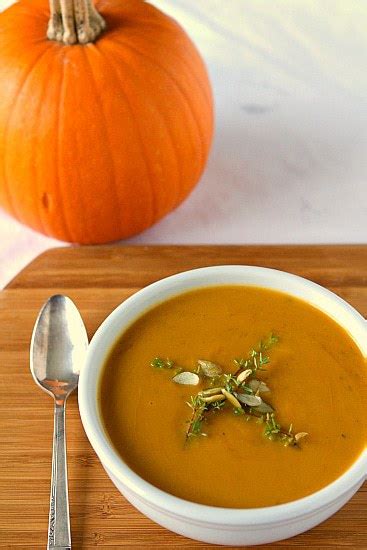 Pumpkin Soup With Apple And Spices Brown Eyed Baker