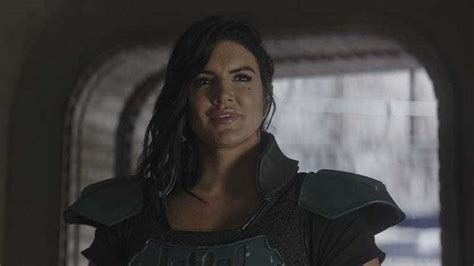 the mandalorian fired star gina carano hits back after being mocked for going from star wars to