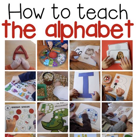 5 Easy Ways To Teach The Alphabet To Preschoolers Education Vitamin