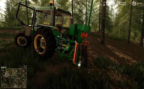 Fs19 Logsplitter V1000 Farming Simulator 17 Mod Fs 2017 Mod