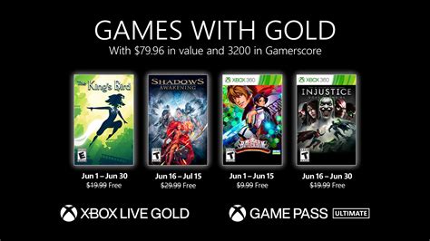 Xbox Live Gold Free Games For June 2021 Announced Gematsu