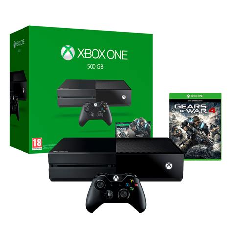 Consola Xbox One 500gb Videojuego Gears Of War 4