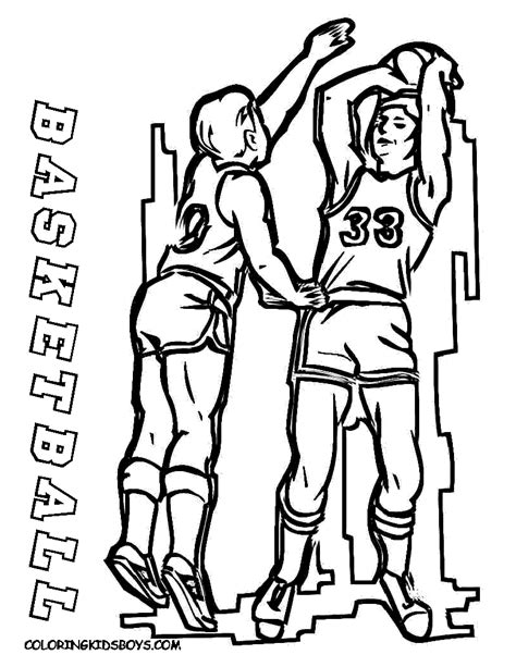Sélection De Dessins De Coloriage Basketball à Imprimer Sur Laguerche
