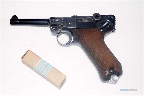 1938 S42 Nazi German Luger With Or For Sale At