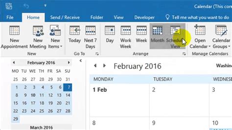 View Calendar In Outlook Printable Template Calendar