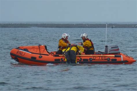Rnli Lifeboat Launched In Redcar After Reports Of Two People Swimming