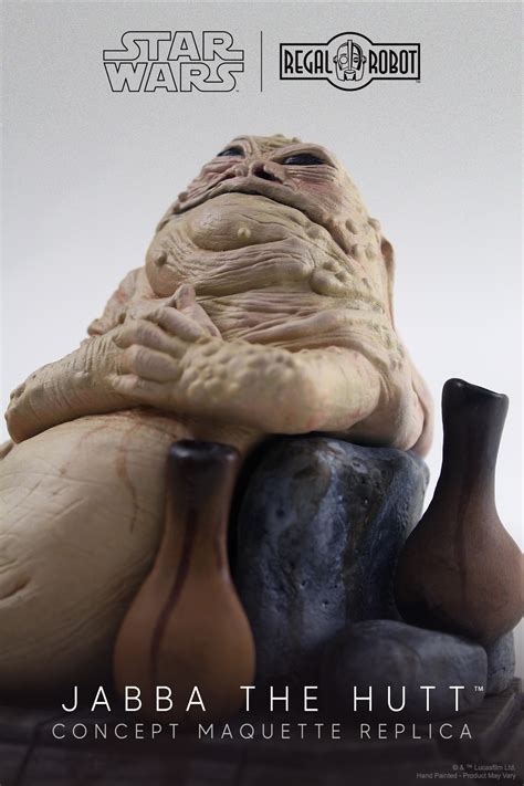 Star Wars Return Of The Jedi Jabba The Hutt Concept Limited Edition Maquette Replica