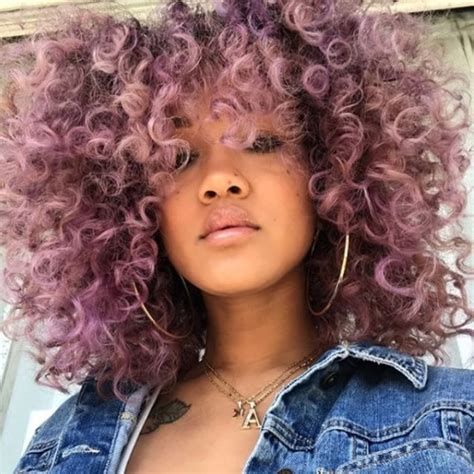 10 Ways To Wear Purple Hair Flawlessly Colored Curly