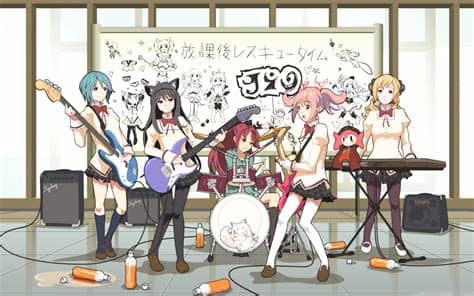 Anime Music Band Mac Wallpaper Download | AllMacWallpaper