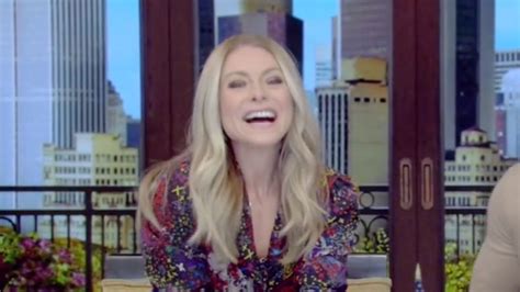 live s kelly ripa reveals major health update as she returns to morning show after abruptly