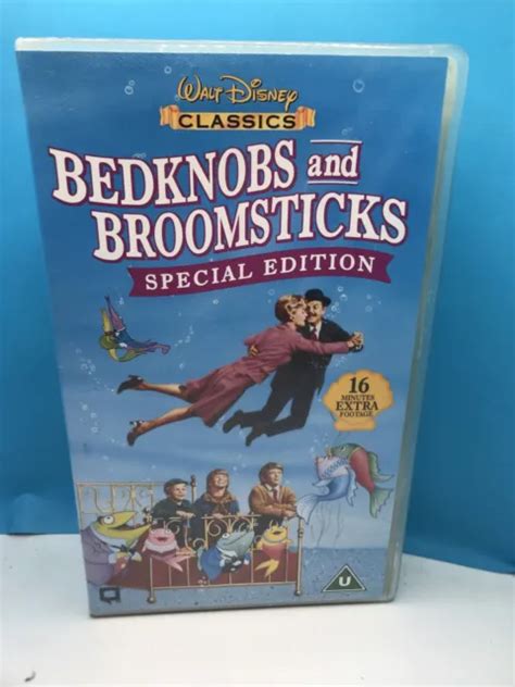WALT DISNEYS BEDKNOBS And Broomsticks Special Edition VHS Video Tape Classics PicClick