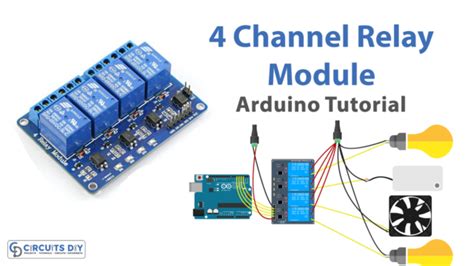 4 Channel Relay Module Arduino Tutorial