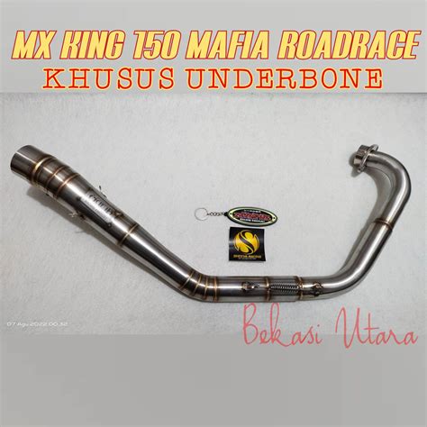 PIPA HEADER KNALPOT MAFIA FOR MX KING ROADRACE FULLSTELIS FULLCACING MX