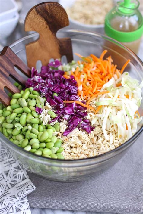 Maybe you would like to learn more about one of these? Crunchy Asian Cabbage Salad - SueBee Homemaker