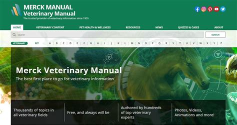 Merck Veterinary Manual Website Gets A Makeover Todays Veterinary Business