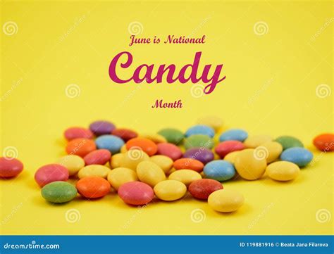 National Candy Month Illustration Stock Photo Image Of Group Banner