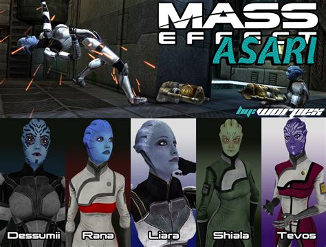 Mass Effect Asari Unreal Tournament 2004 Mods