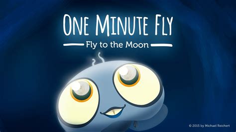 One Minute Fly Flying To The Moon In One Minute Animation Film