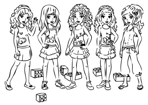 Free lego friends coloring pages printable free download free. Lego Friends Olivia Coloring Pages at GetDrawings | Free ...