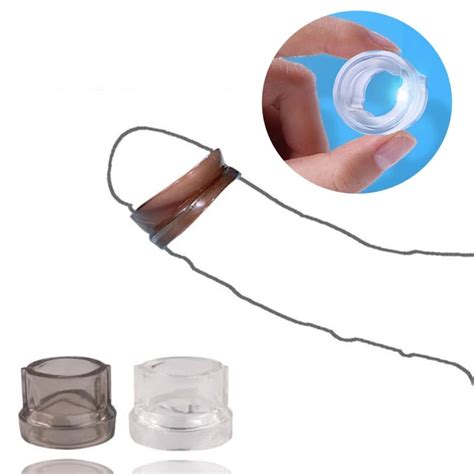 Silicone Foreskin Correction Ring Reusable Condom Penis Rings Glans Cockring Delay Ejaculation