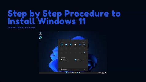 Step By Step Procedure To Install Windows 11 On Vmware The Sec Master