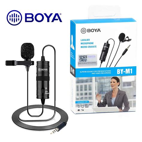 Boya By M1 Professional Collar Microphone
