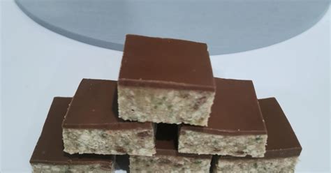 Peppermint Crisp Slice By Janellea77 A Thermomix ® Recipe In The